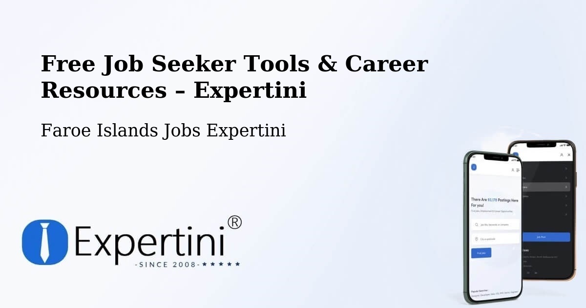 Free Job Seeker Tools & Career Resources – Toftir - Toftir, Faroe Islands Jobs Expertini